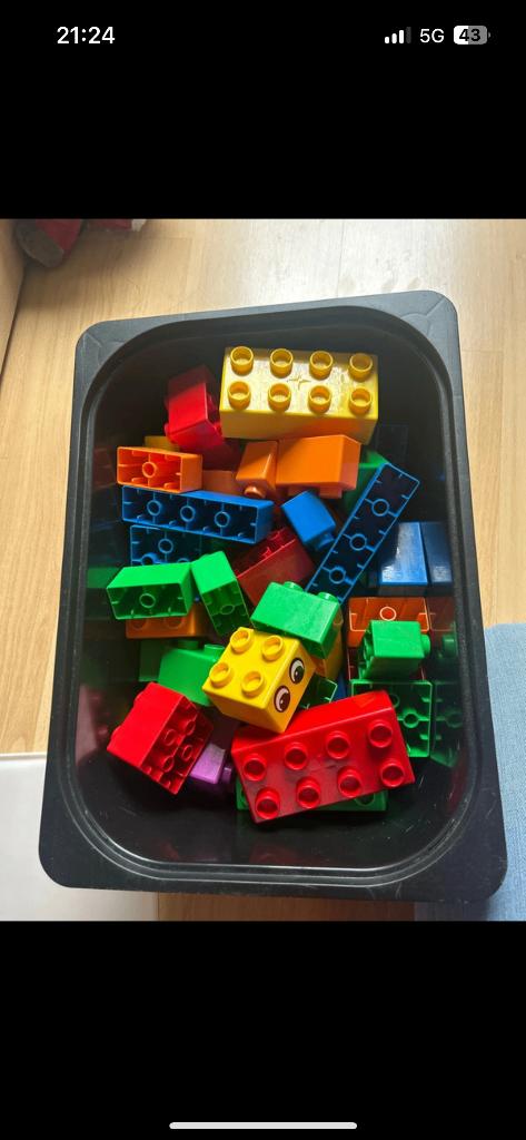 Assortiment grote blokken LEGO, Kinderen en Baby's, Ophalen, Gebruikt, Losse stenen, Lego