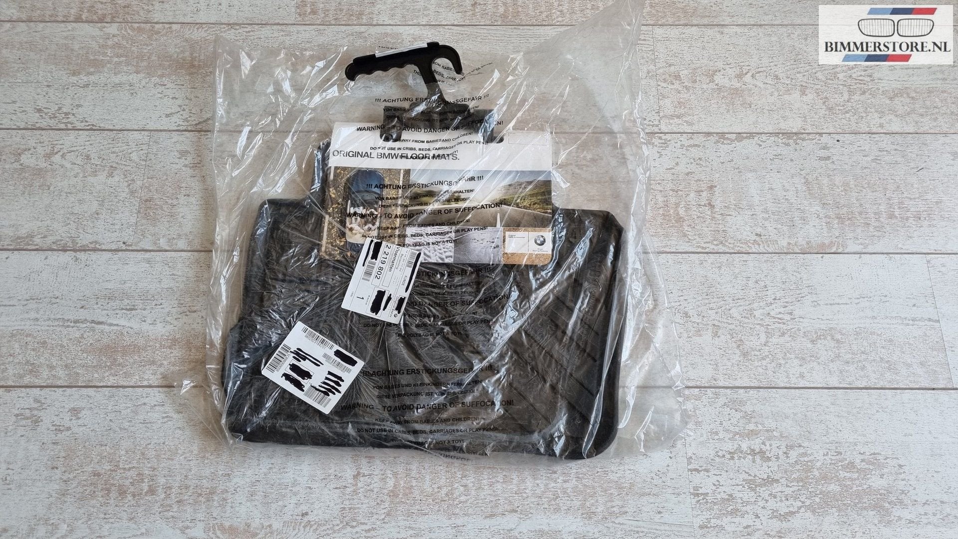 Automatten set 3-delig carbon zwart MINI serie F56 7409781, Auto-onderdelen, Interieur en Bekleding, -, -, Nieuw, Ophalen of Verzenden