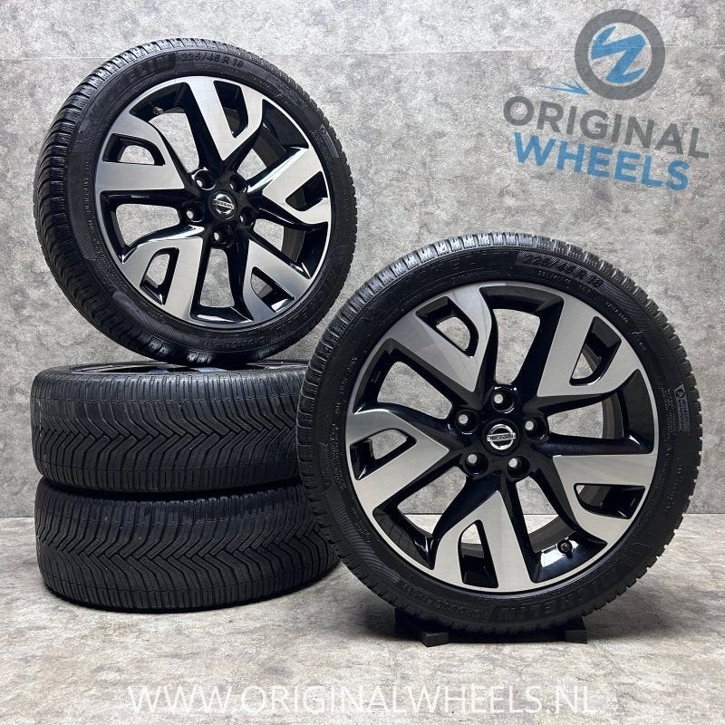 18 inch originele velgen + vierseizoenenbanden Nissan Juke, Pneus et Jantes, 4 Saisons, -, 18 pouces