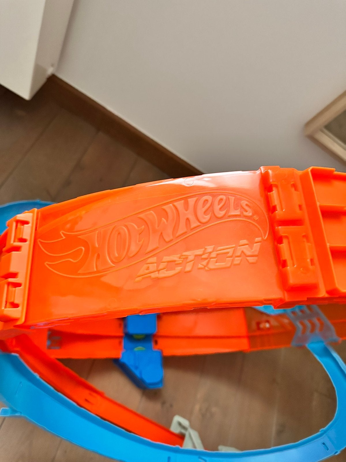 Hotwheels racebaan, Ophalen, Zo goed als nieuw, Racebaan