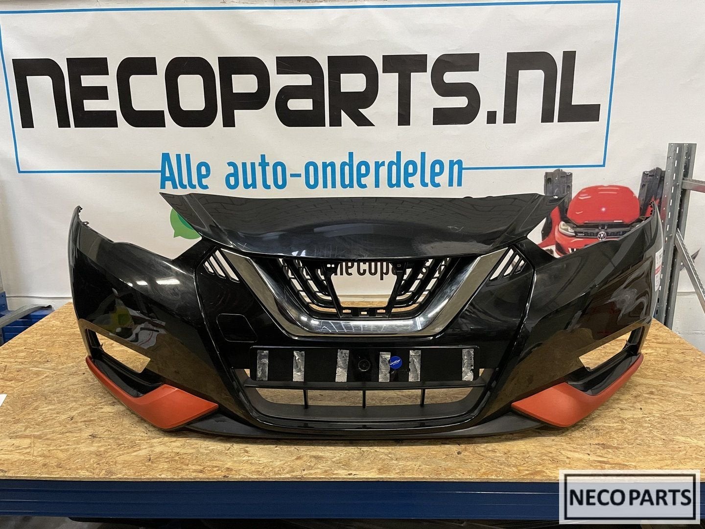BUMPER NISSAN MICRA K14 VOORBUMPER ORIGINEEL 2016-2021, -, Utilisé, -, Nissan