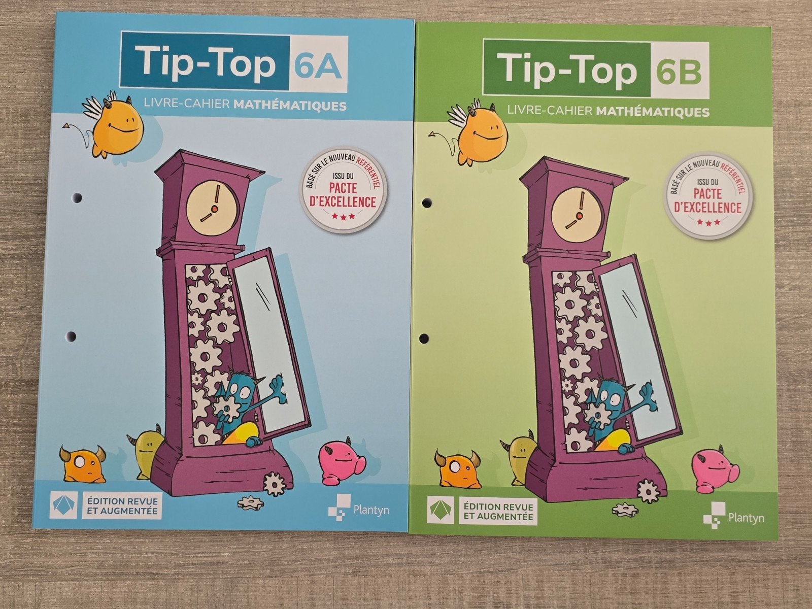 livres manuels scolaires Mathématiques Tip-Top 6A et 6B neuf, Livres, Enlèvement ou Envoi