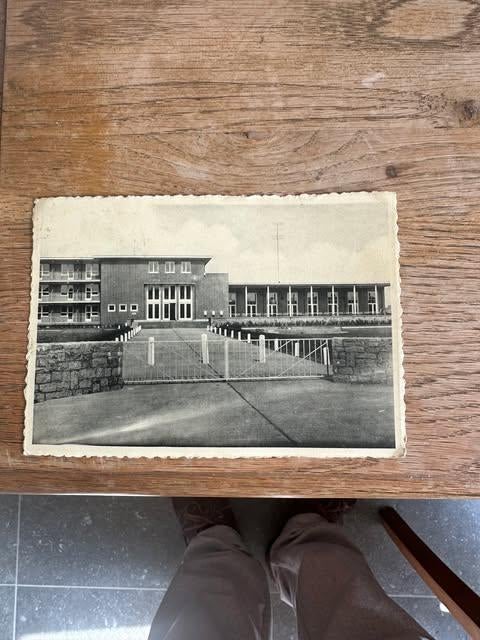 postkaart sparrenduin hoodingang De Haan a/zee, Ophalen of Verzenden, 1940 tot 1960, Gelopen, West-Vlaanderen