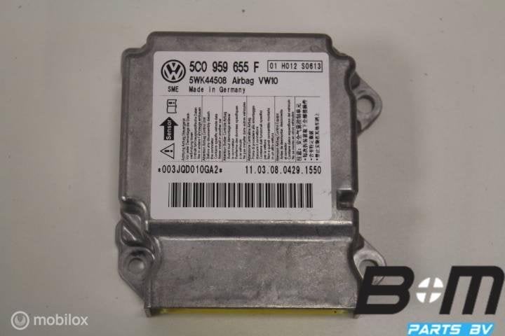 Regelapparaat voor airbags VW Beetle 5C0959655F, Gebruikt