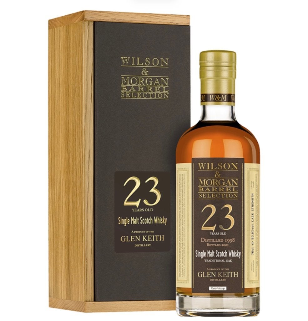 Glen Keith 23 ans  Refill Bourbon Cask, 53,8% 0,7, Collections, Envoi