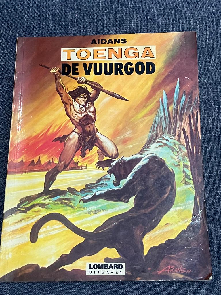 Toenga - 7 - De vuurgod, Boeken, Stripverhalen, Eén stripboek, Ophalen of Verzenden, Gelezen