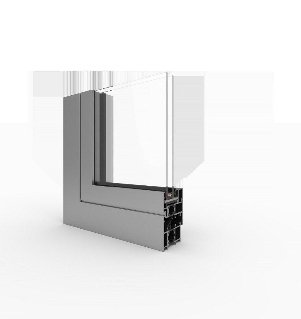 Chassis et portes aluminium Aluprof sur mesure, poses, Enlèvement, Neuf, Aluminium