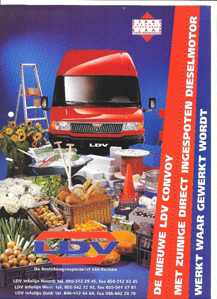 LDV bestelwagens, Ophalen of Verzenden, Zo goed als nieuw, Overige merken