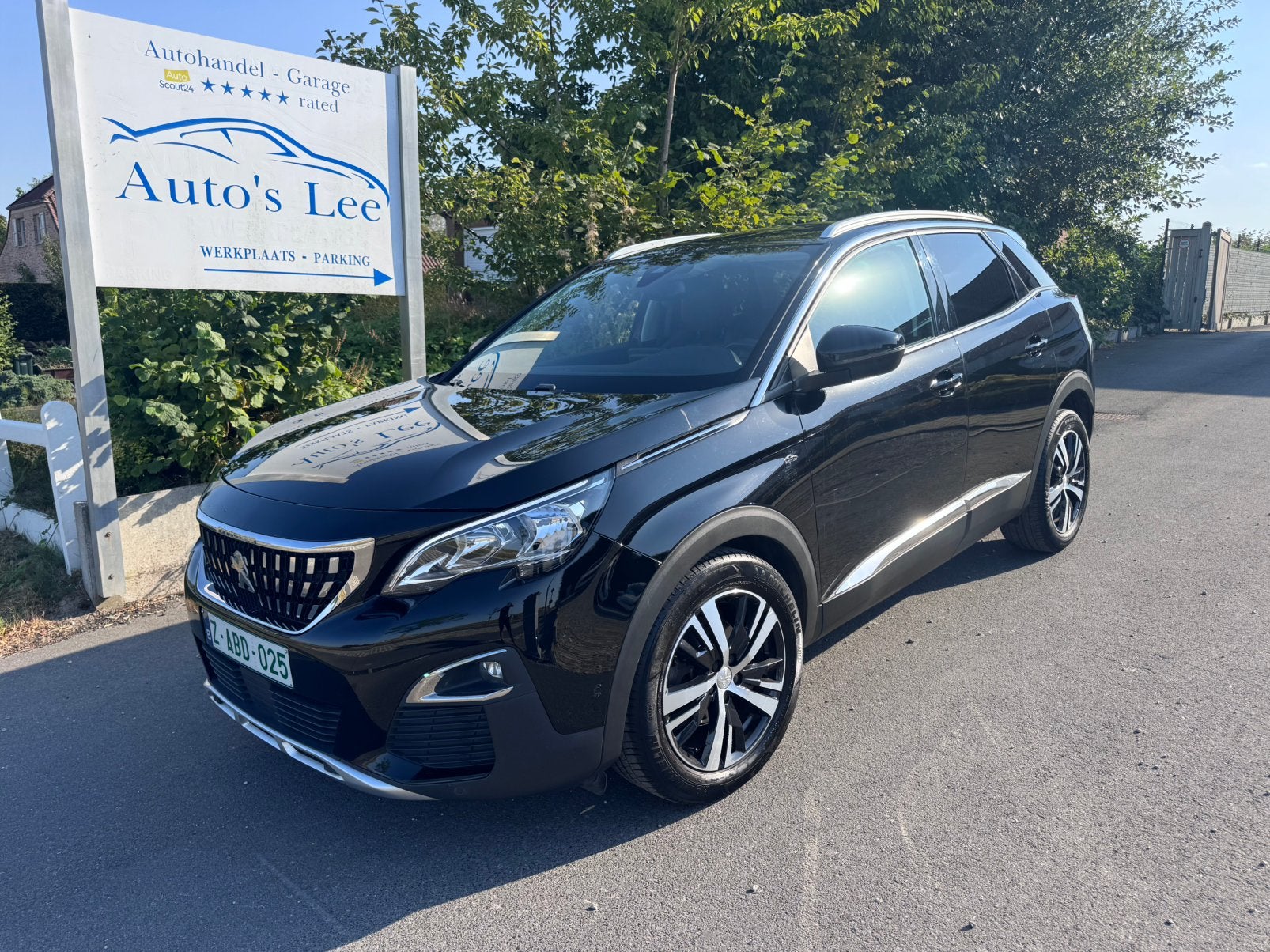 Peugeot 3008 1.2 Allure/keyless/carplay/lane+dodehoek assist, Auto's, 1199 cc, Zwart, 5 deurs, 3 cilinders