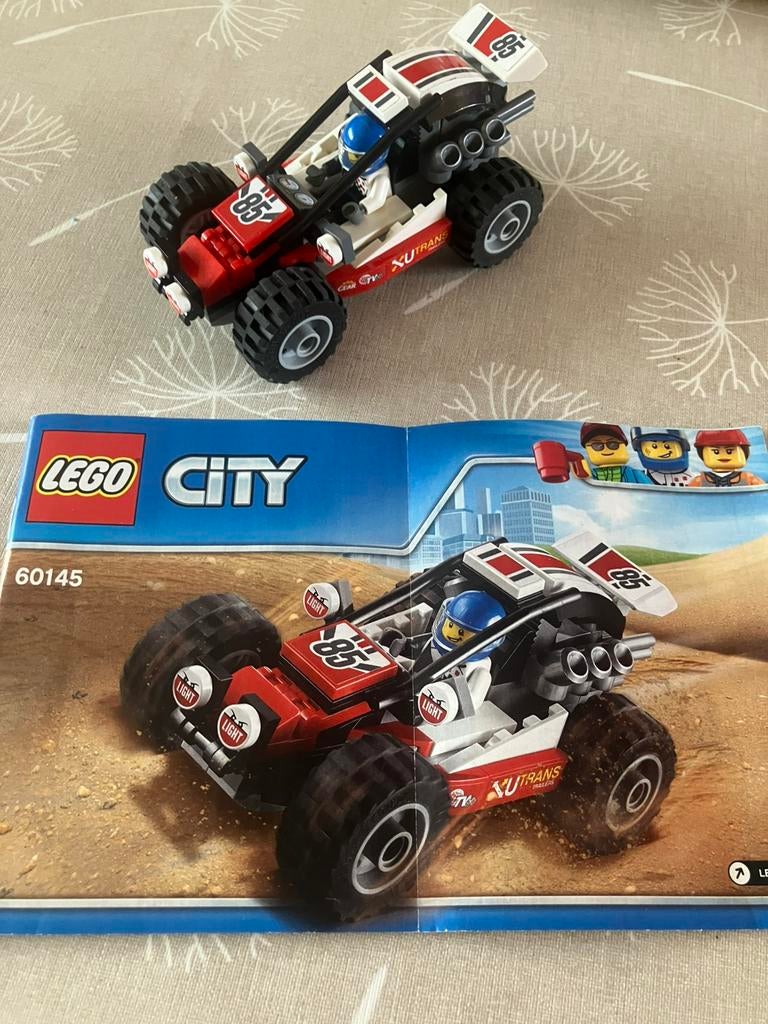 Lego city 60145 buggy, Ophalen, Zo goed als nieuw, Lego, City