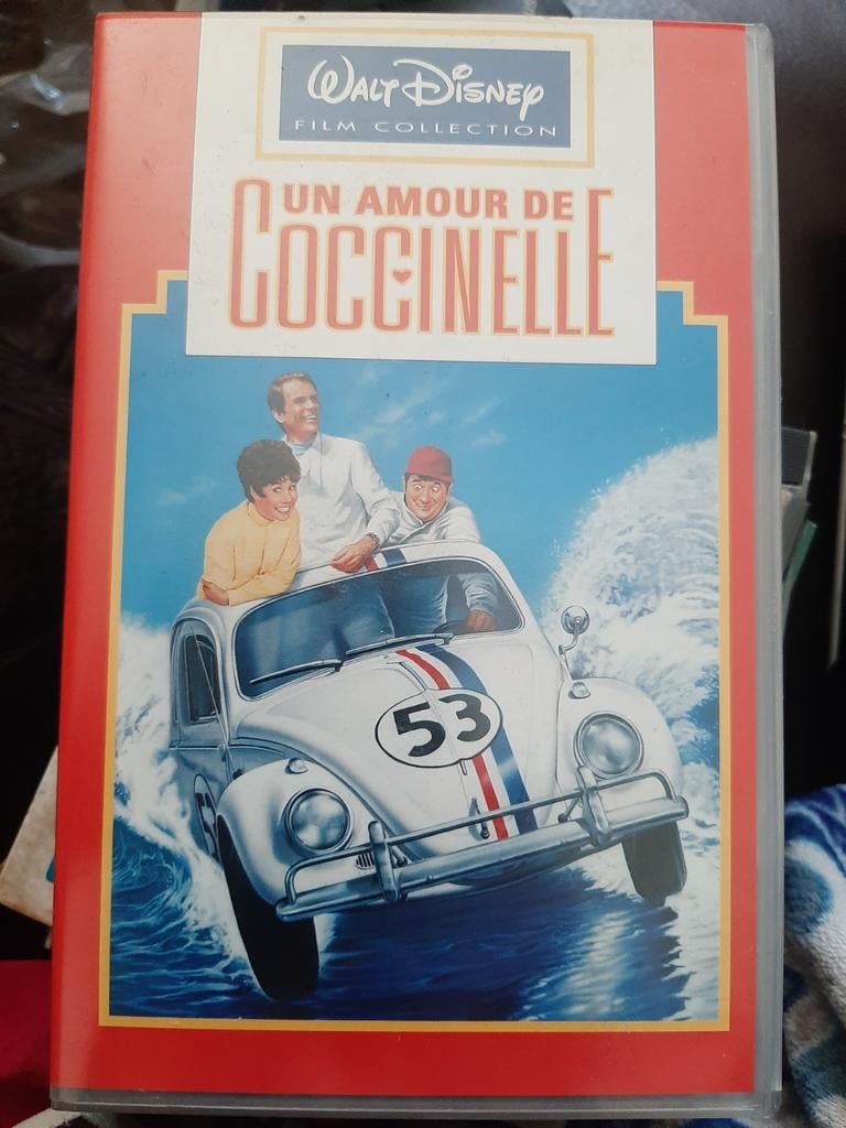 Cassette vhs - un amour de coccinelle, Walt Disney collectio, Ophalen of Verzenden, Gelezen