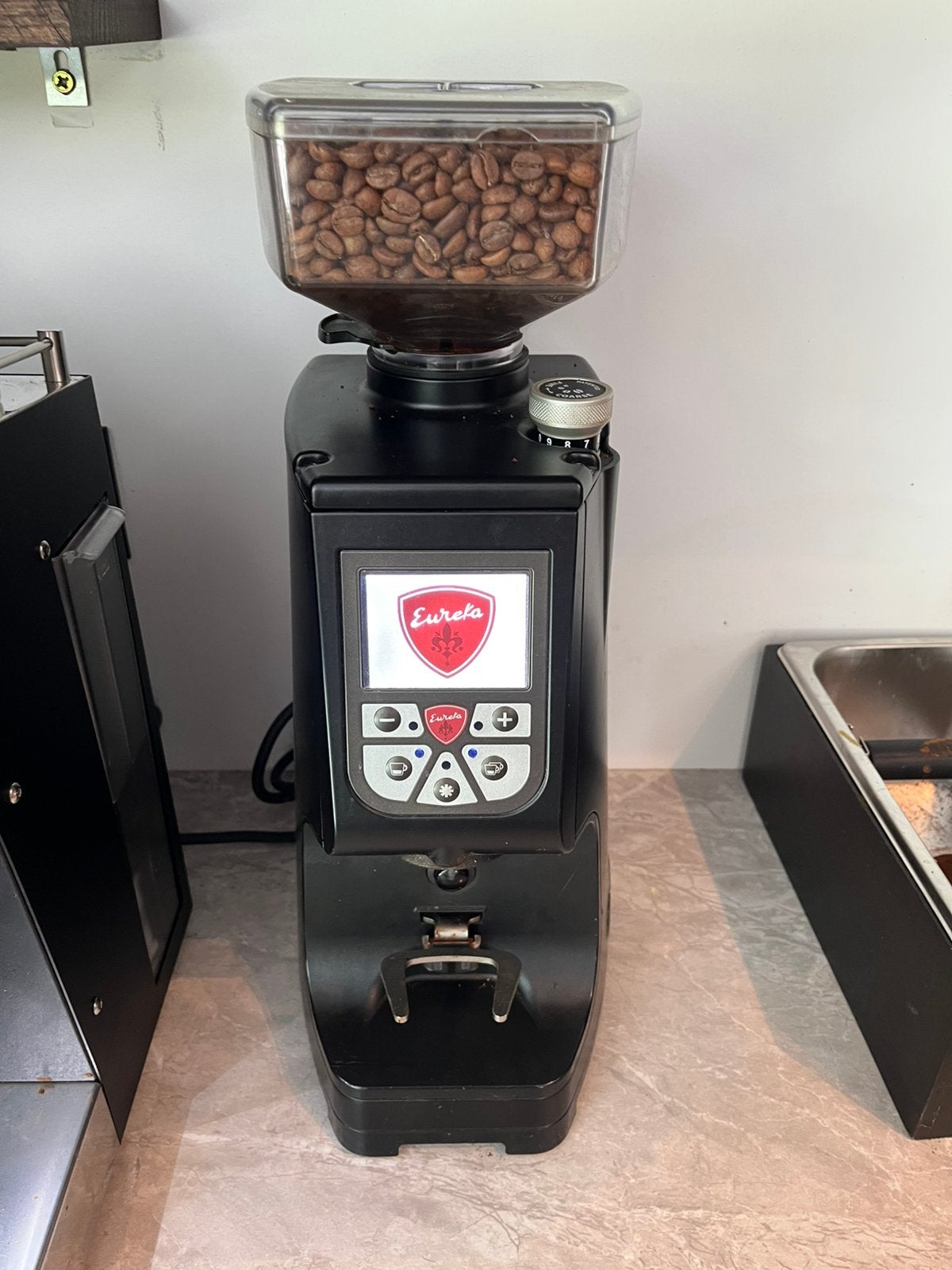 Eureka Atom 60, Electroménager, Enlèvement, Comme neuf, Moulin à café
