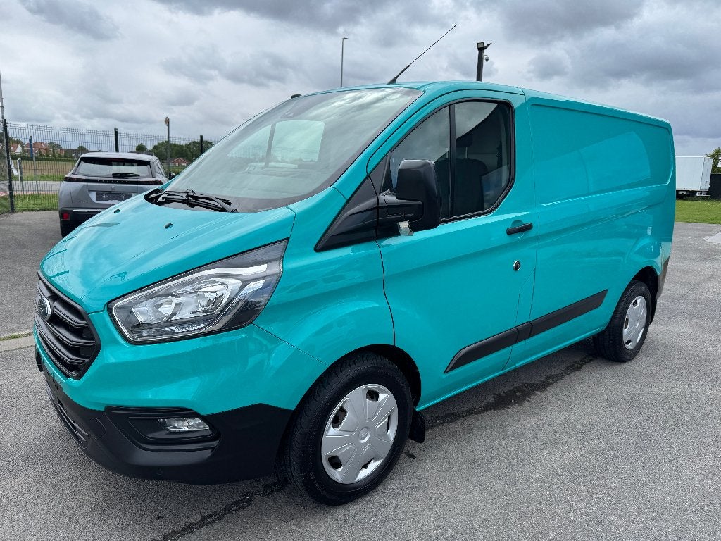 Ford Custom automaat 2.0 tdci 1st eig ohboek carplay gps, Dealer onderhouden, Stof, 1995 cc, 4 cilinders