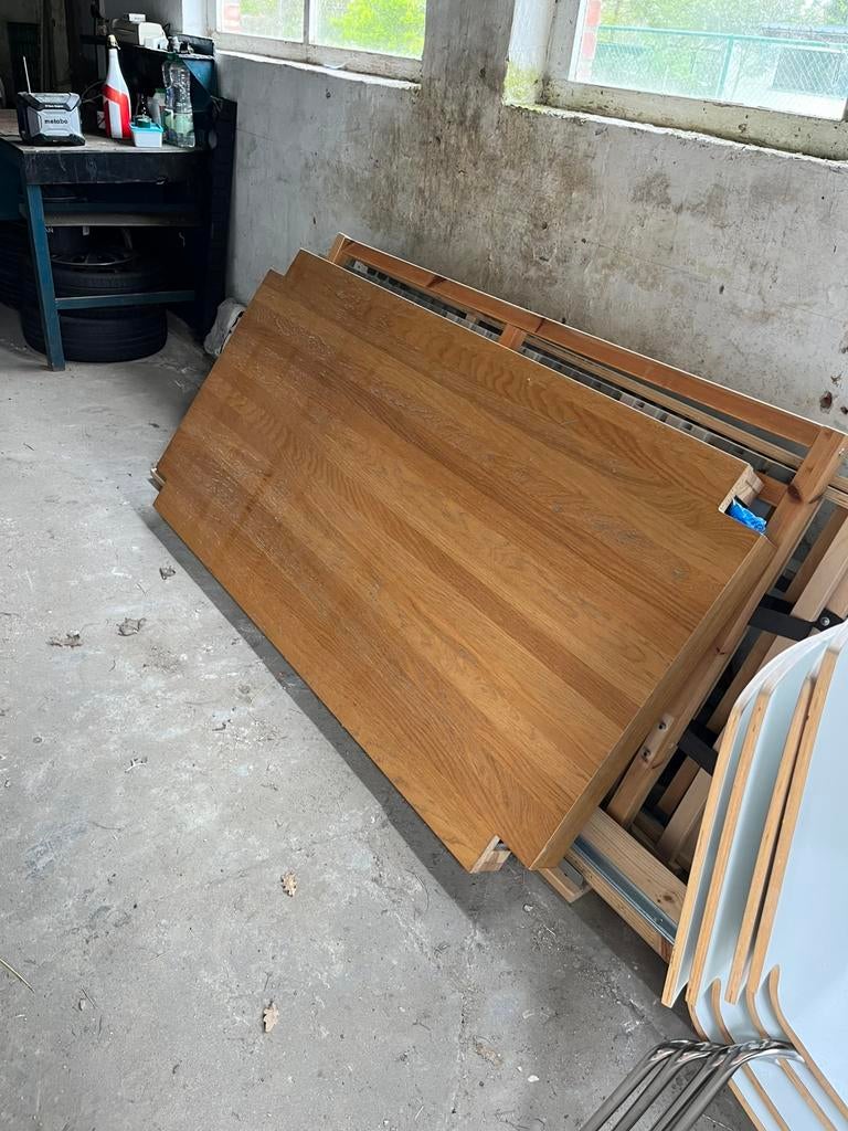 Mooie eettafel - gratis, Ophalen, Zo goed als nieuw