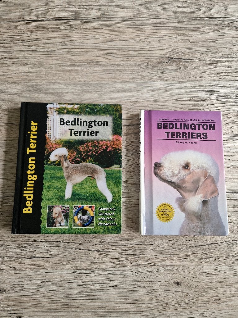 Bedlington terriër ras boeken, Livres, Animaux & Animaux domestiques, Envoi, Comme neuf, Chiens