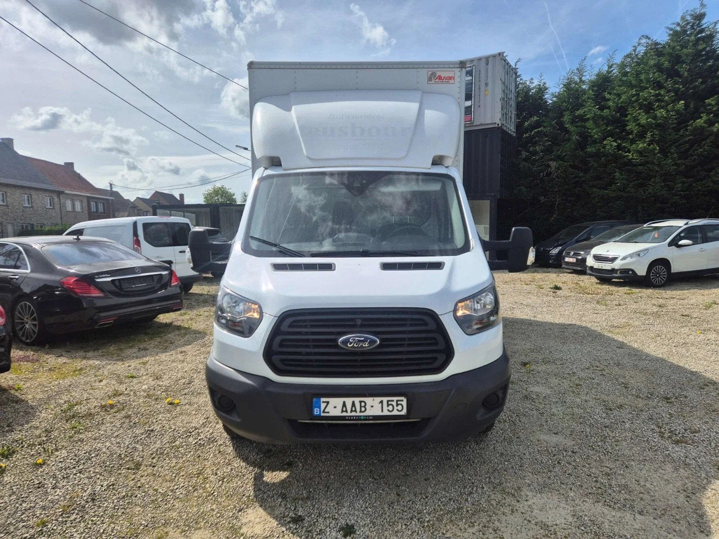 Ford Transit 2.0 TDCi / Meubelbak / Dubbel as / BTW / EURO 6, Autos, Achat, Entreprise, 3 places, Noir