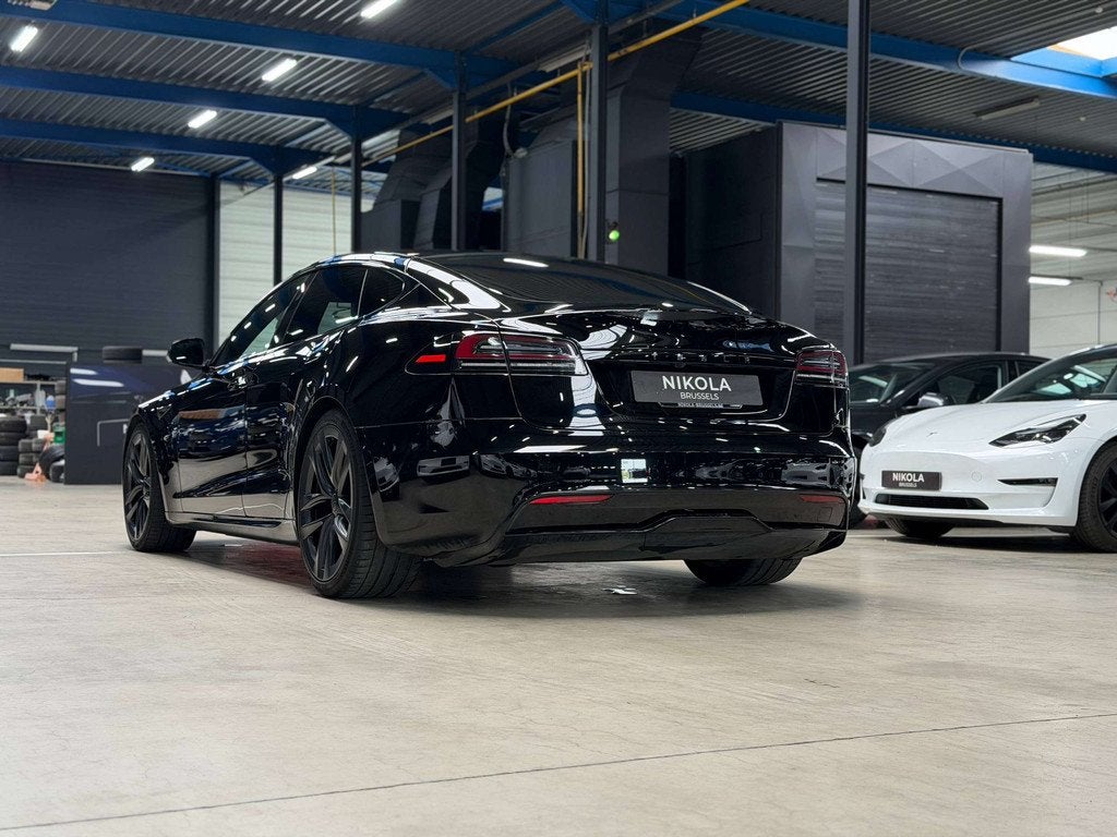 Tesla Model S LONG RANGE - HARDWARE 4.0 - AUTOPILOT - 21" AR, Automaat, Zwart, Zwart, Te koop