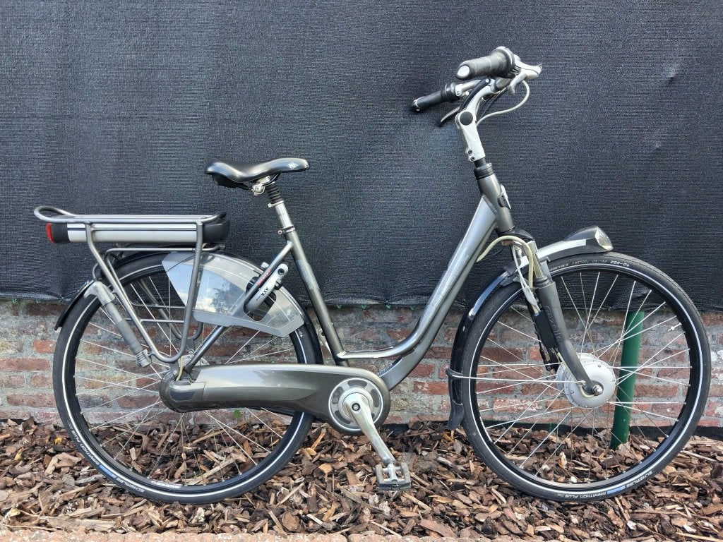 Gazelle E bike met "goude" batterij, Fietsen en Brommers, 47 tot 51 cm, Ophalen, Gebruikt, Gazelle