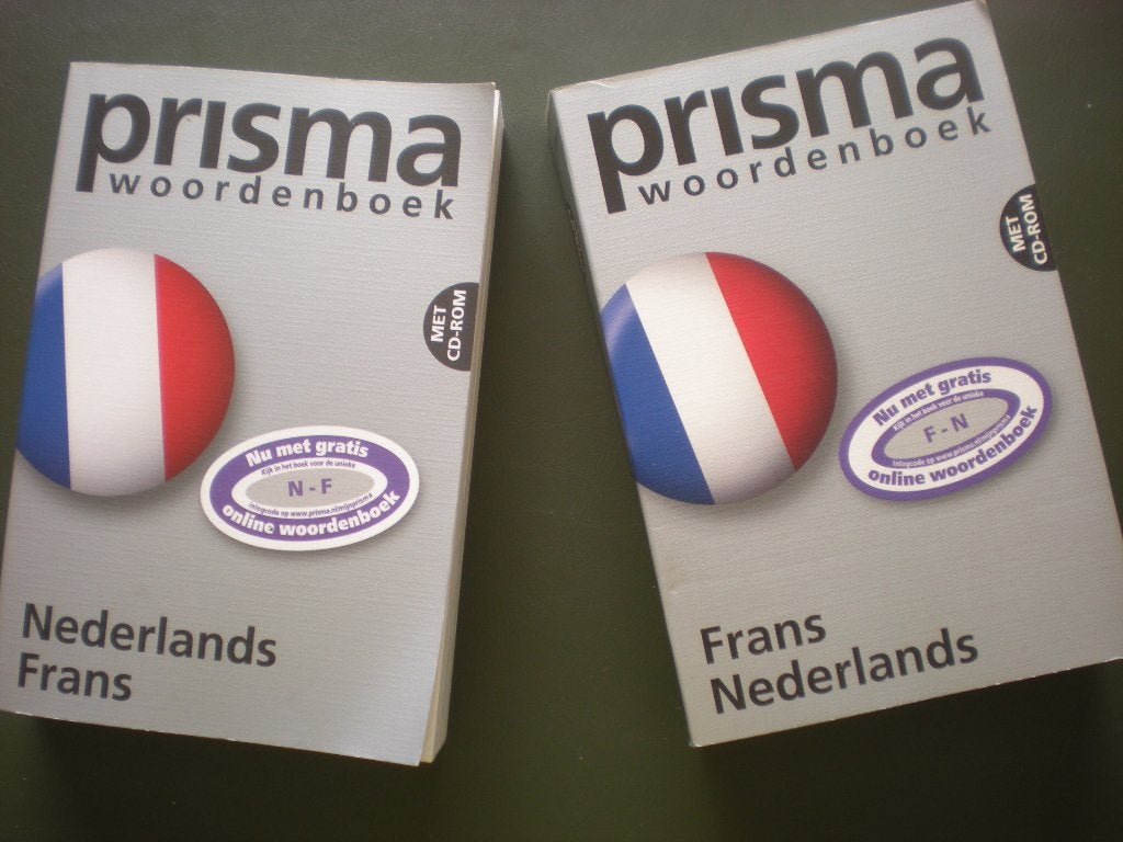 2 woordenboeken Frans-Nederlands en Nederlands-Frans PRISMA, Boeken, Frans, Prisma of Spectrum, Nieuw, Ophalen of Verzenden