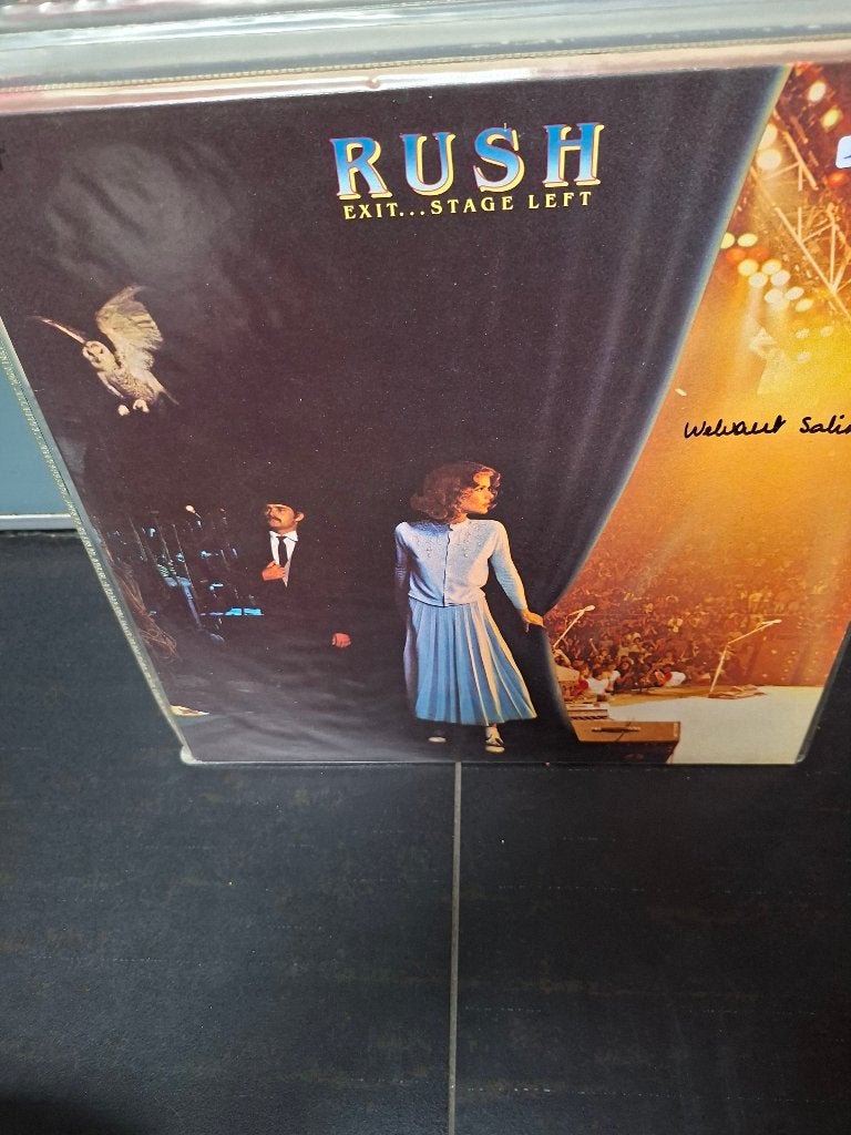 lp - rush - exit stage left - vak 5, Gebruikt, Hardrock, Ophalen of Verzenden, 12 inch