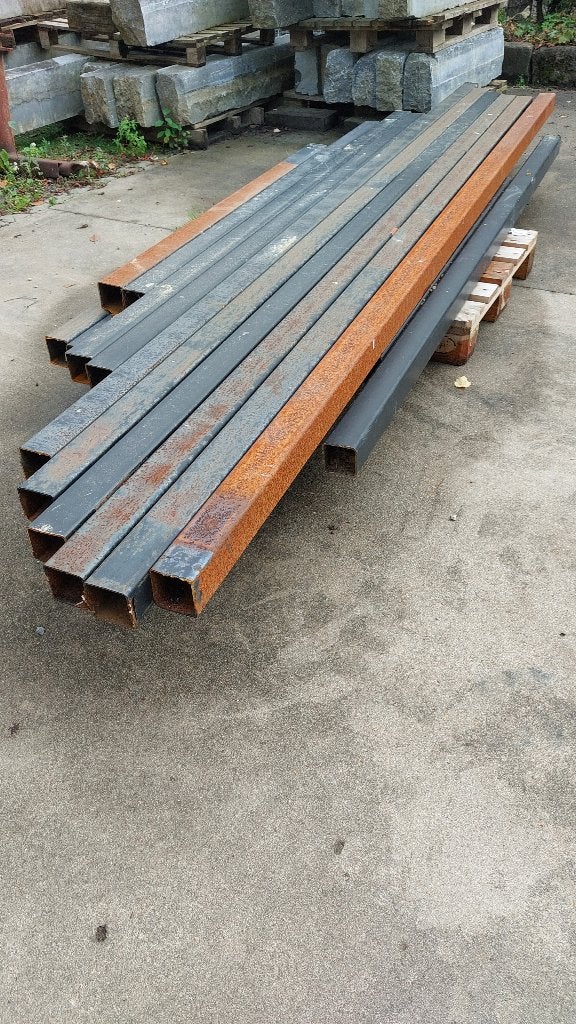 Metalen kokers, Stalen kokers 80 x 80 *3mm dik, Ophalen
