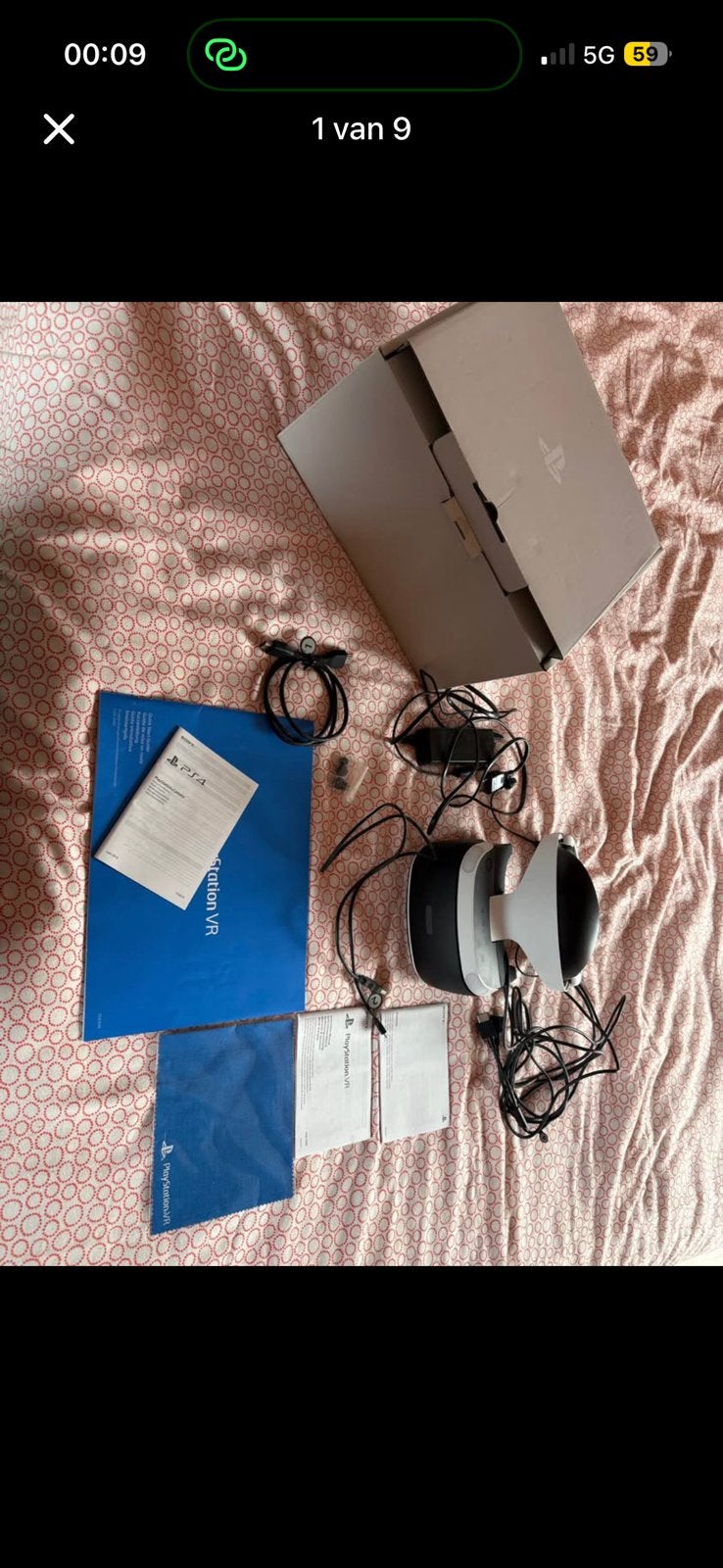 VR bril, Ophalen