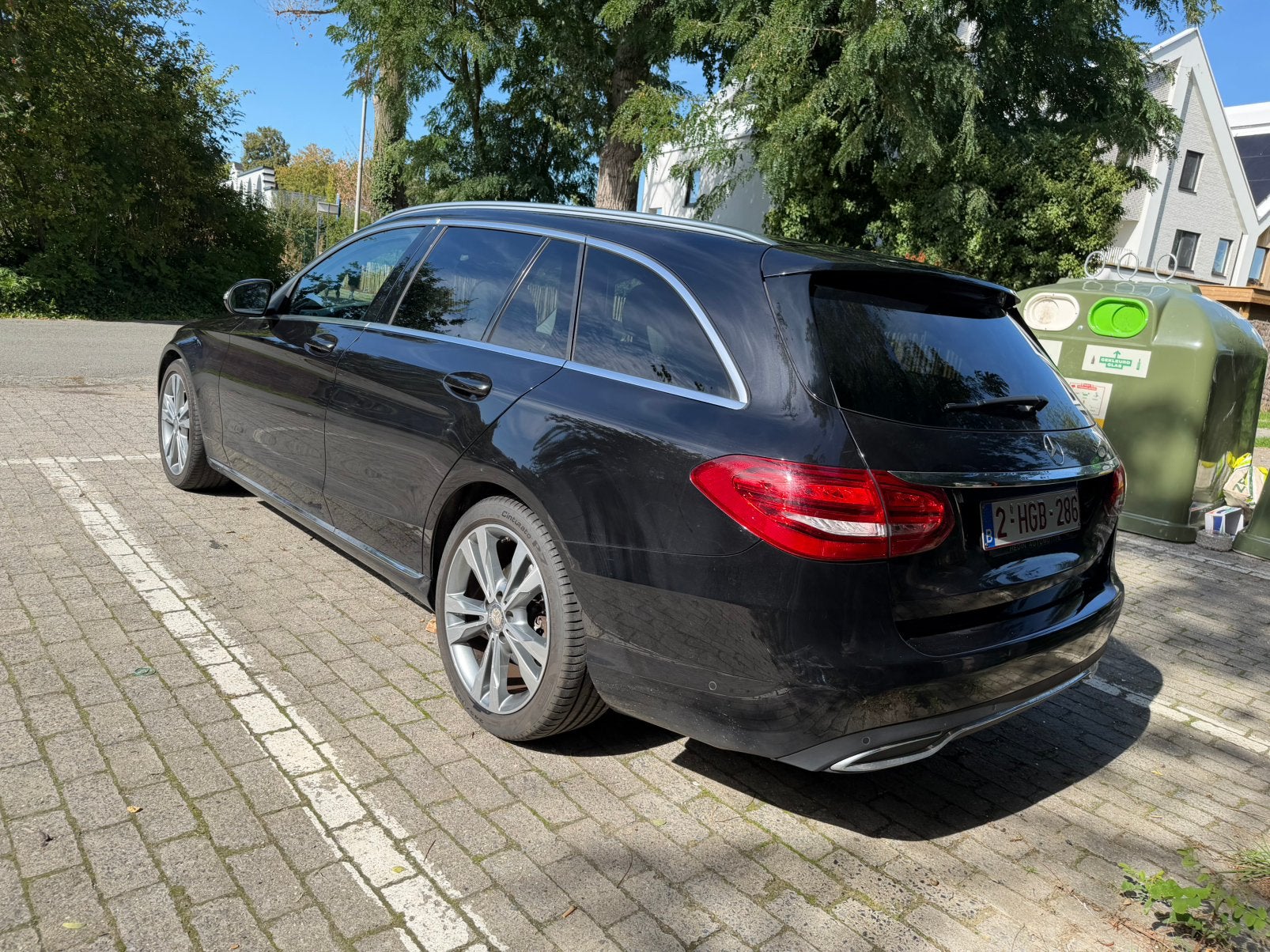 2015 Mercedes-Benz C200 benzine automaat, Autos, Achat, 5 portes, Break, Automatique