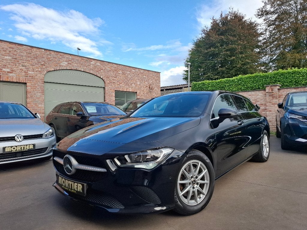 Mercedes CLA 180D Shooting Break ,1ste eig/BTW/Automaat, CLA, 4 cilinders, Zwart, Leder