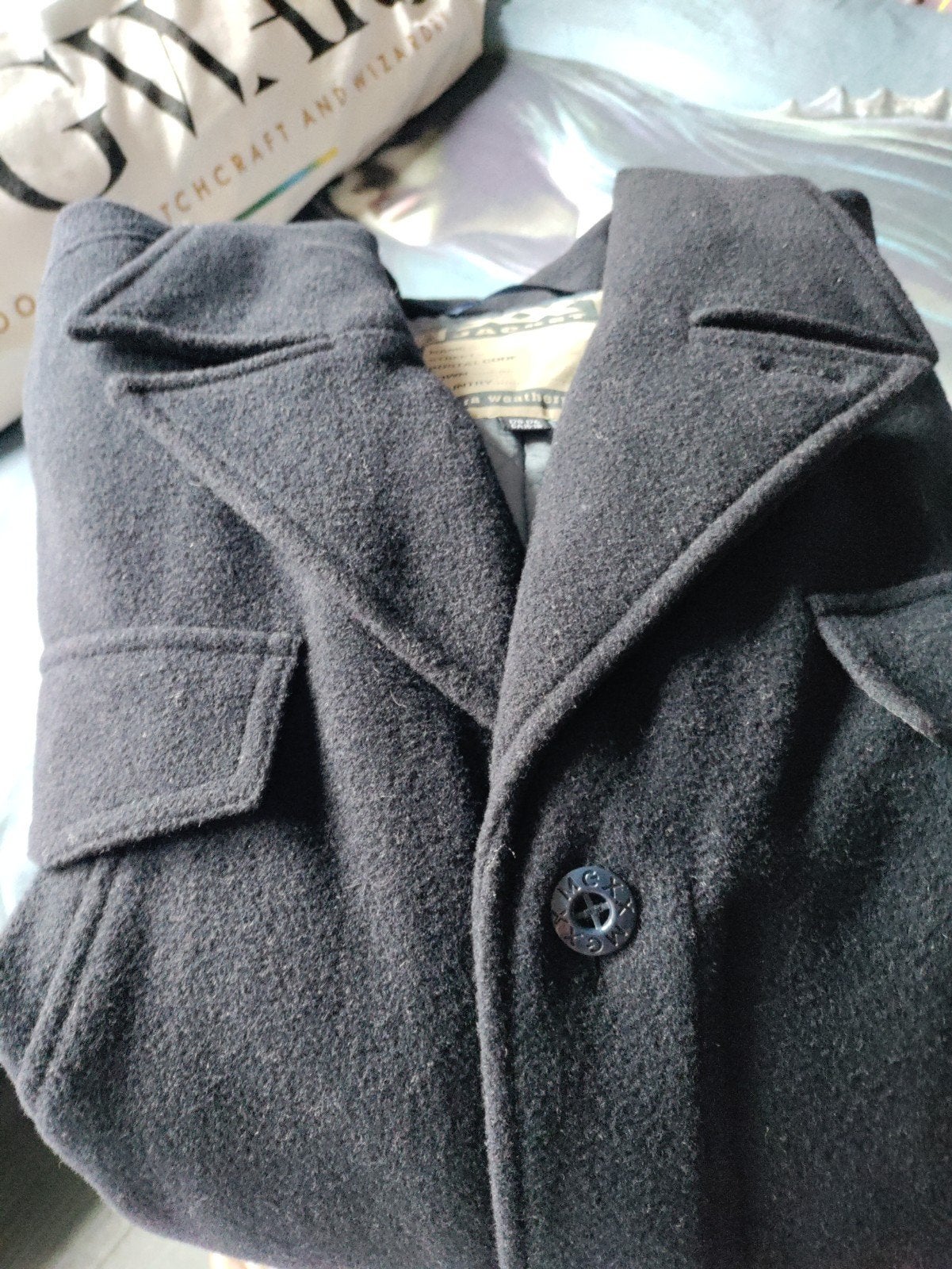 Mexx winterjas 170-176, Mexx, Blauw, Ophalen of Verzenden, Zo goed als nieuw