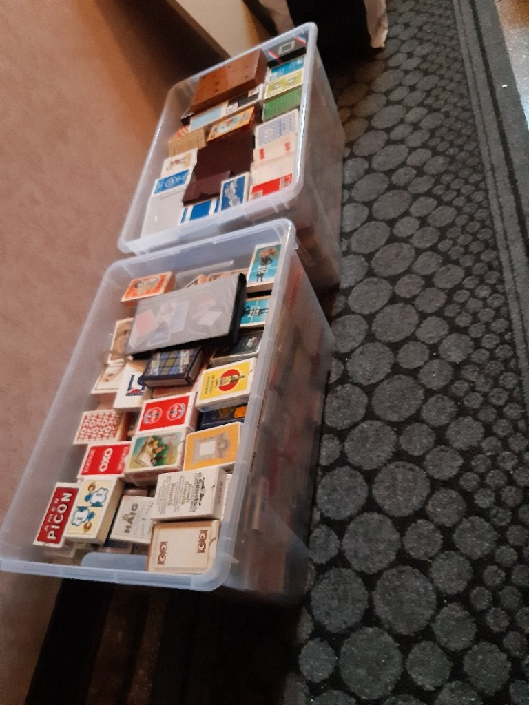 Lot de jeux de cartes, Enlèvement, Comme neuf, Autre