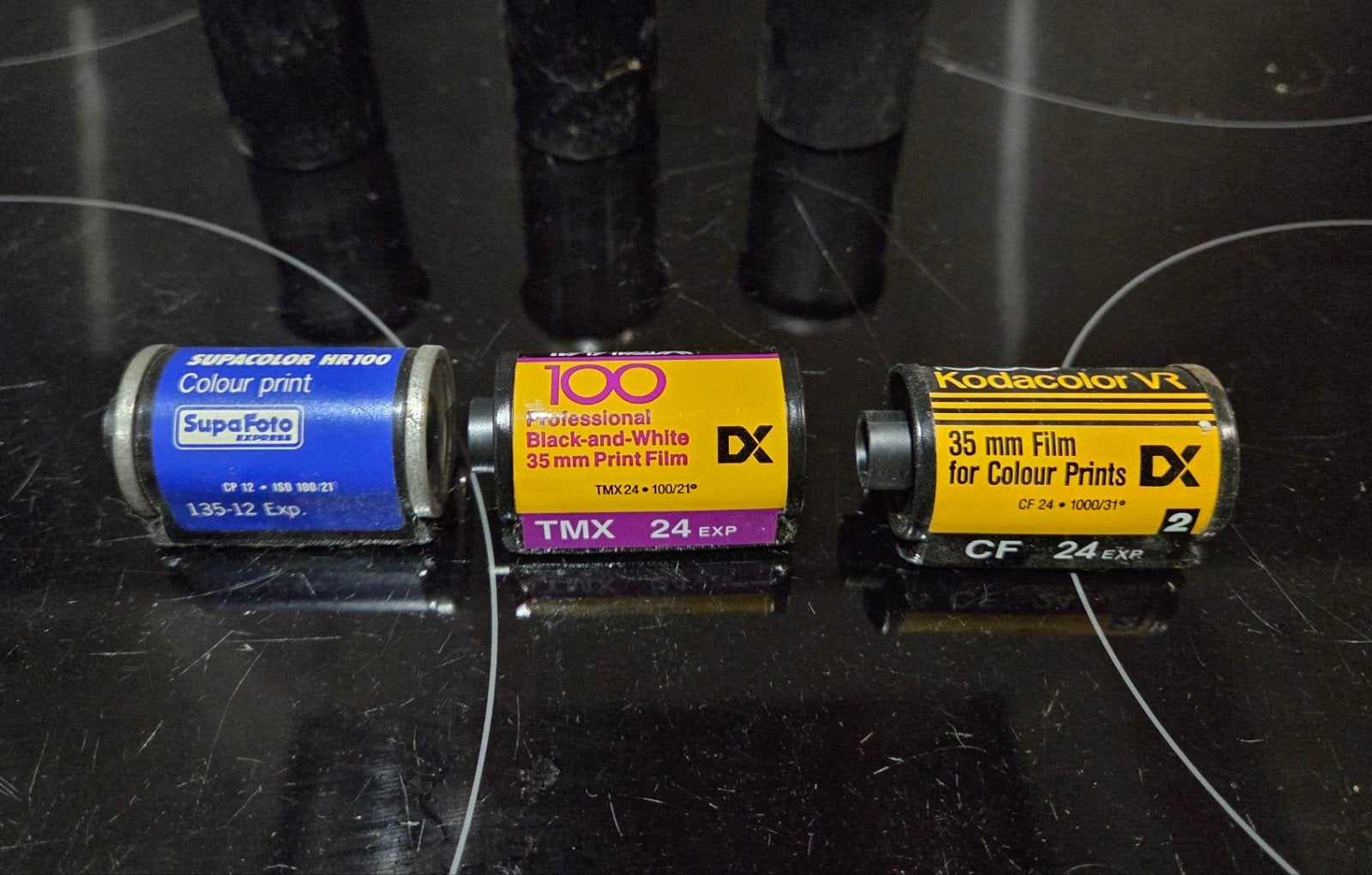 3 oude foto rolletjes, Verzamelen, Ophalen of Verzenden
