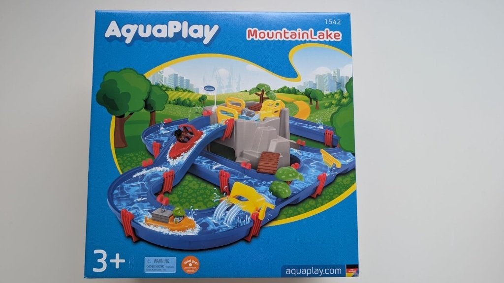 Aquaplay Mountainlike waterbaan + 2 extra boten, Kinderen en Baby's, Ophalen, Zo goed als nieuw