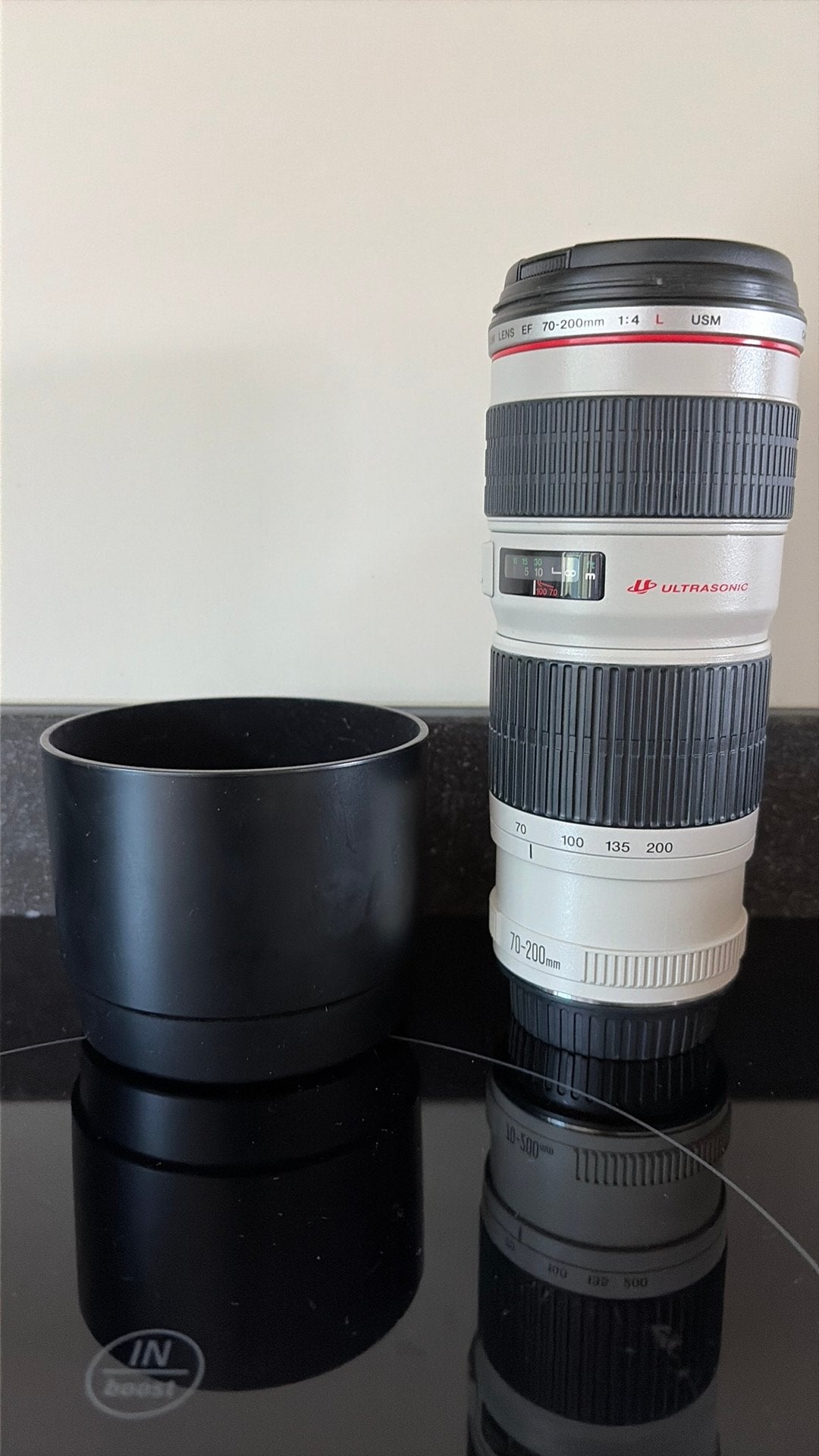 Canon zoom EF 70-200 1:4 USM, TV, Hi-fi & Vidéo, Canon, Comme neuf, Enlèvement, Canon EF