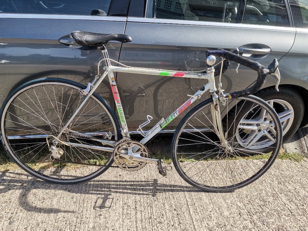 Rétro racefiets f Moser campagnolo, Ophalen, 28 inch, Gebruikt, Velgrem