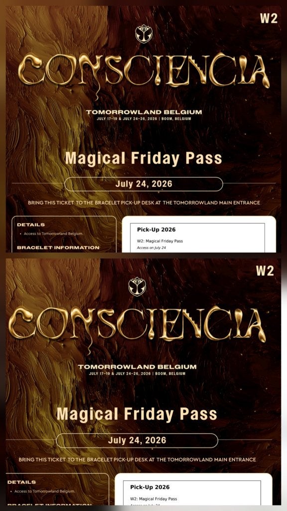 Festival tomorrowland W2