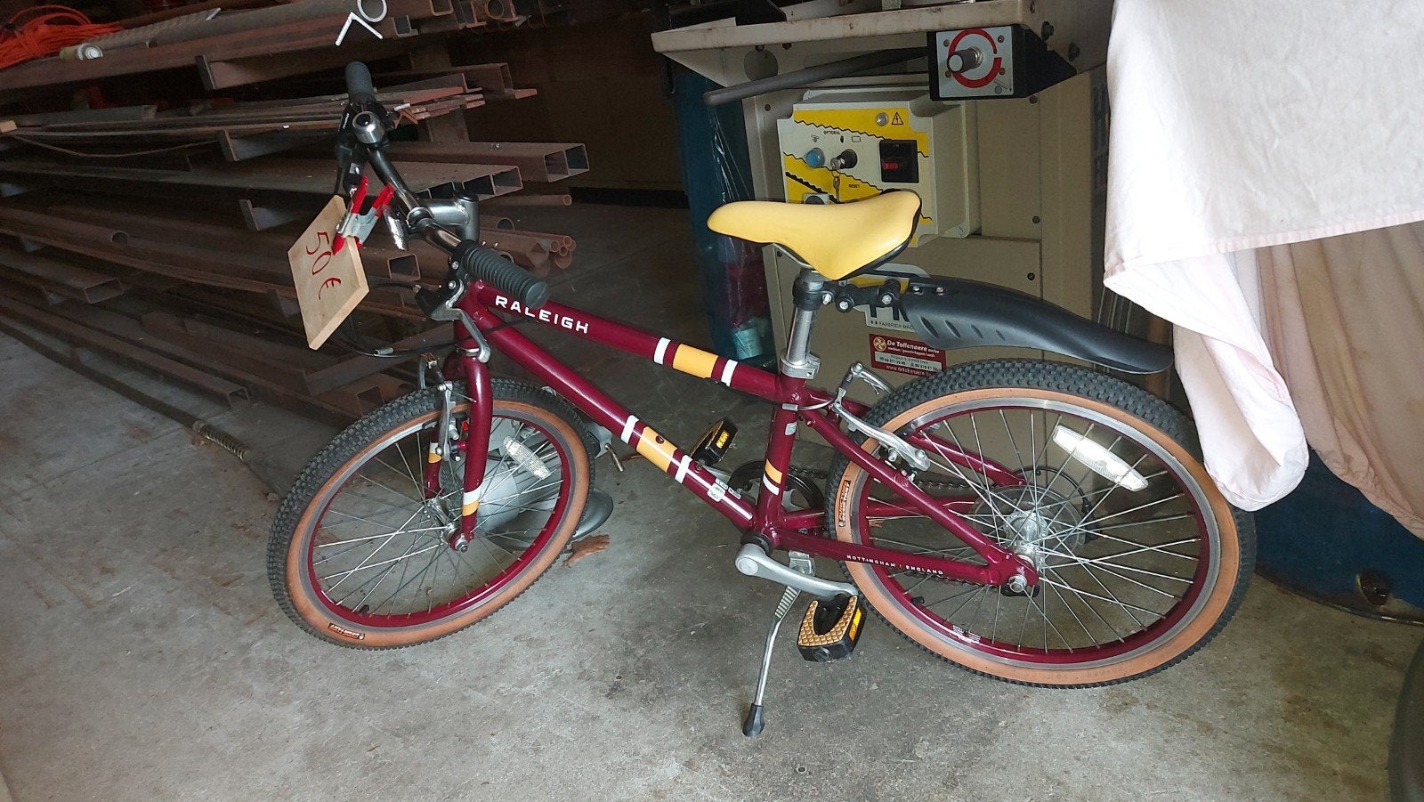kinderfiets, Enlèvement, Comme neuf, Frein sur jante, Raleigh