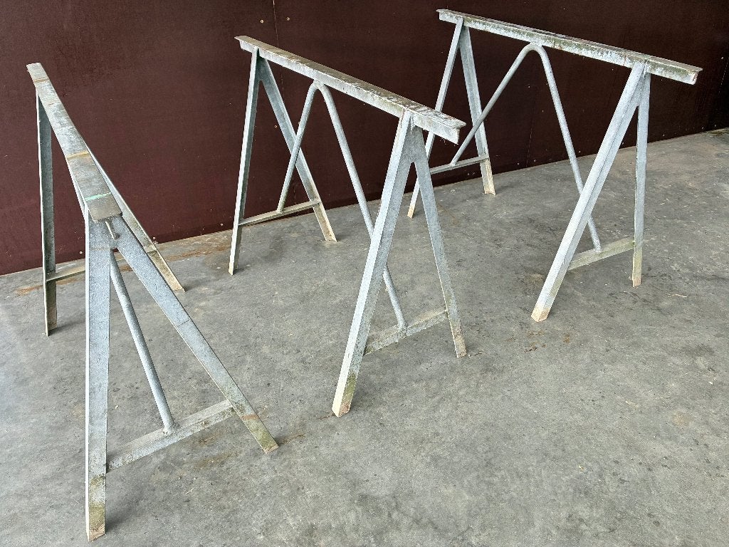 Schragen- 3 stuks, Ophalen, Gebruikt
