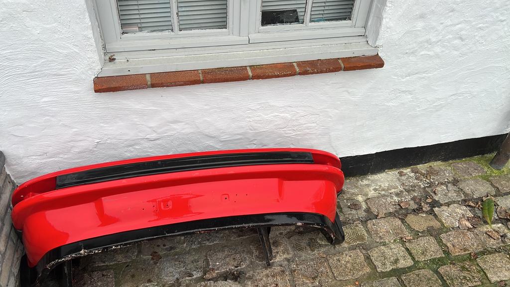 Porsche 911 voor- en achter bumper en 2 voorvleugels l + r, Enlèvement, Avant, Porsche, Pare-chocs