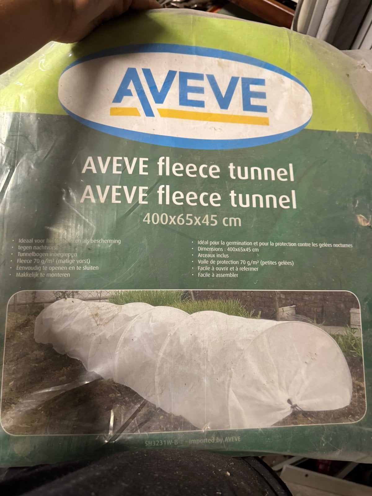 Tunnel serre, Ophalen, Overige materialen, Overige materialen, Kweekkas