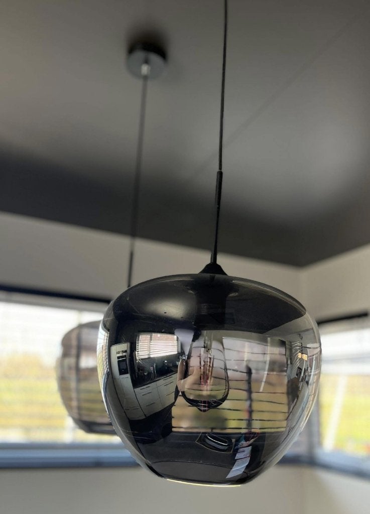 Lampe suspension, Enlèvement, Comme neuf, Verre, Moderne