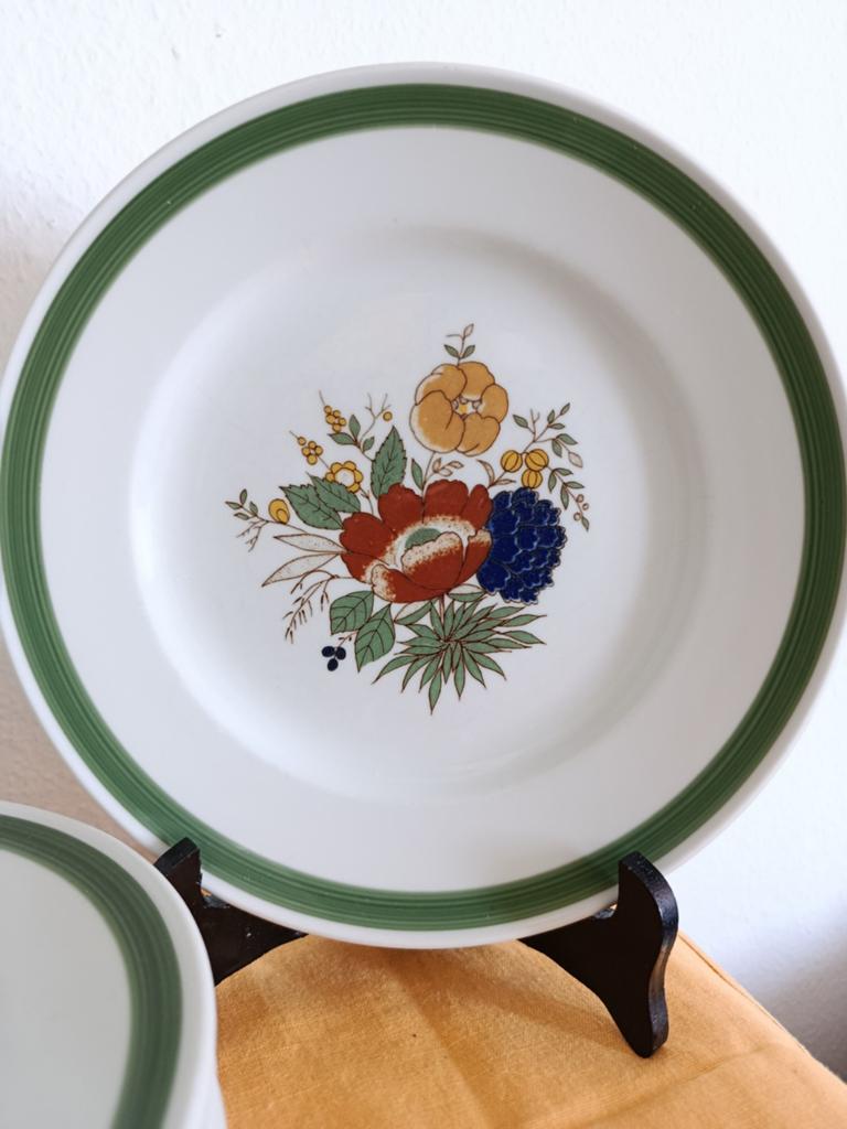 Schönwald, 5 assiettes ∅23cm, Huis en Inrichting, Keuken | Servies, Ophalen, Gebruikt