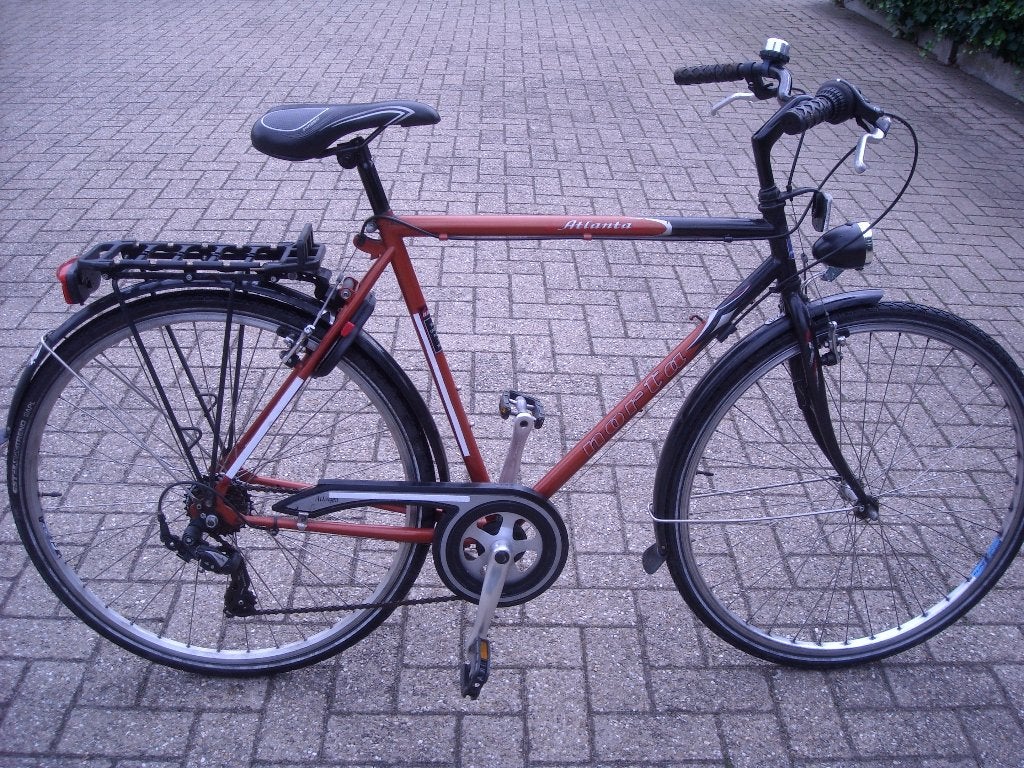 Herenfiets Norta, Gebruikt, Velgrem, Versnellingen, 57 tot 61 cm