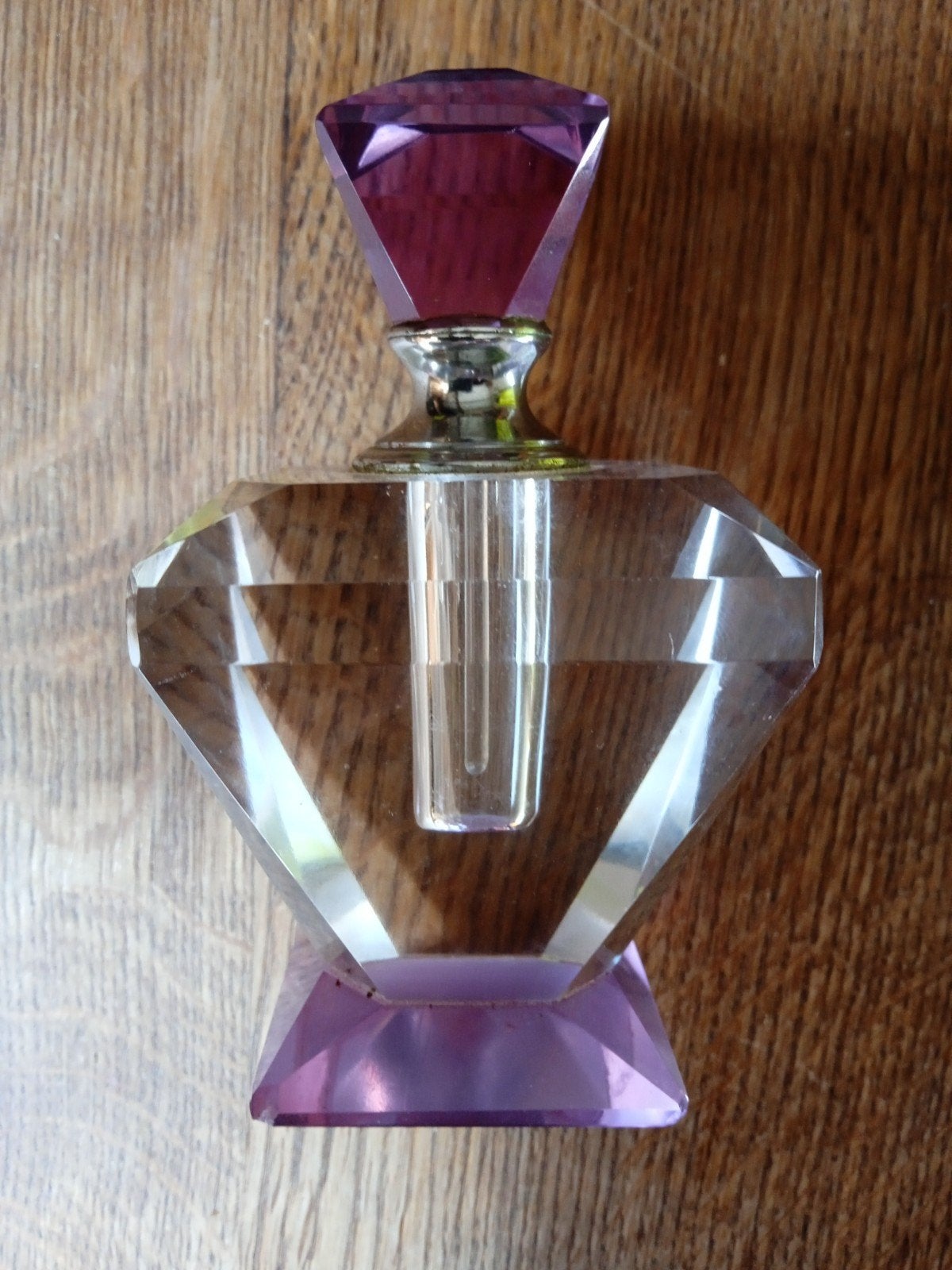 ancienne bouteille de parfum en cristal, Collections, Enlèvement ou Envoi, Bouteille de parfum