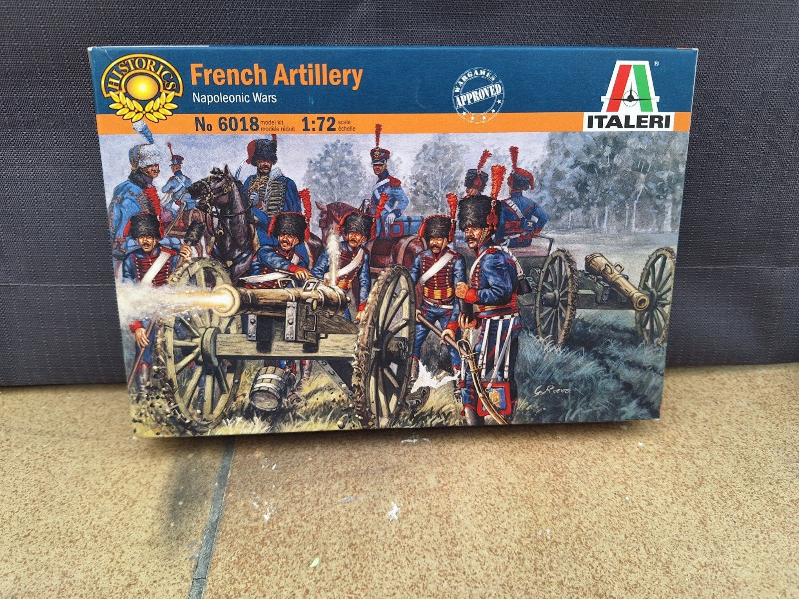 Modelbouw franse soldaten met cannon, Hobby & Loisirs créatifs, Envoi