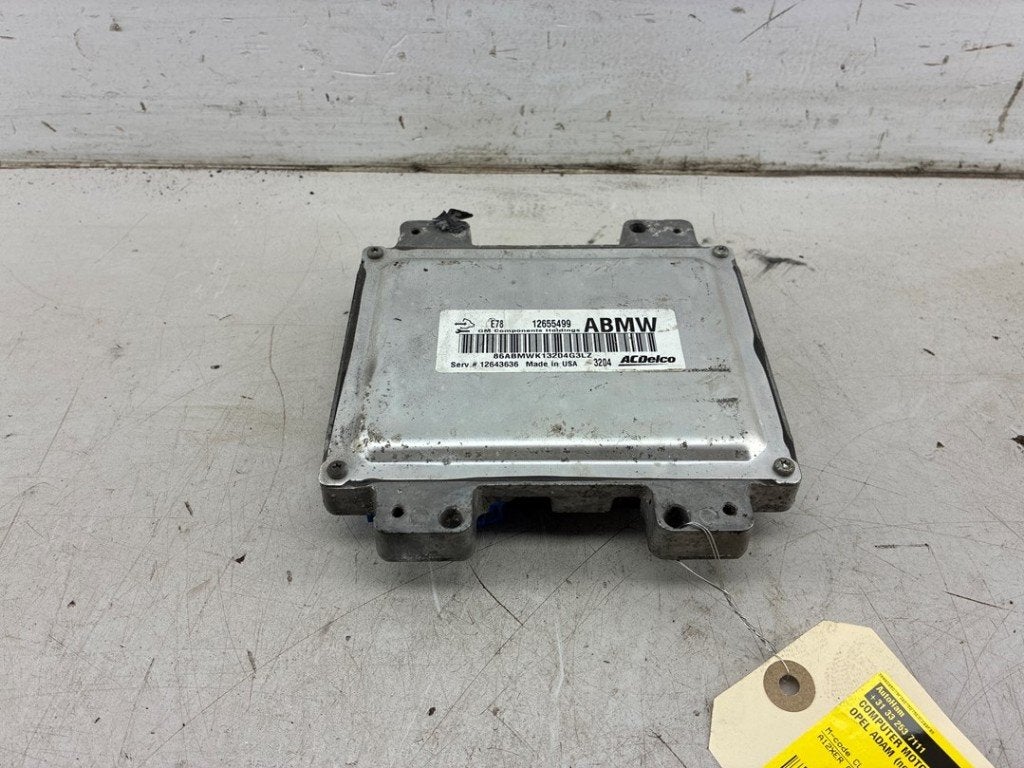 CALCULATEUR MOTEUR ECU Opel Adam (01-2012/12-2019), Opel, Opel Automobile GmbH, Utilisé, Kontakt-opel@opel.com
