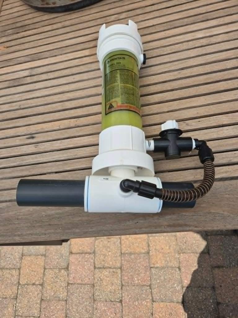 semi automatische chloorfeeder+gratis tablets, Ophalen, Gebruikt, Overige typen
