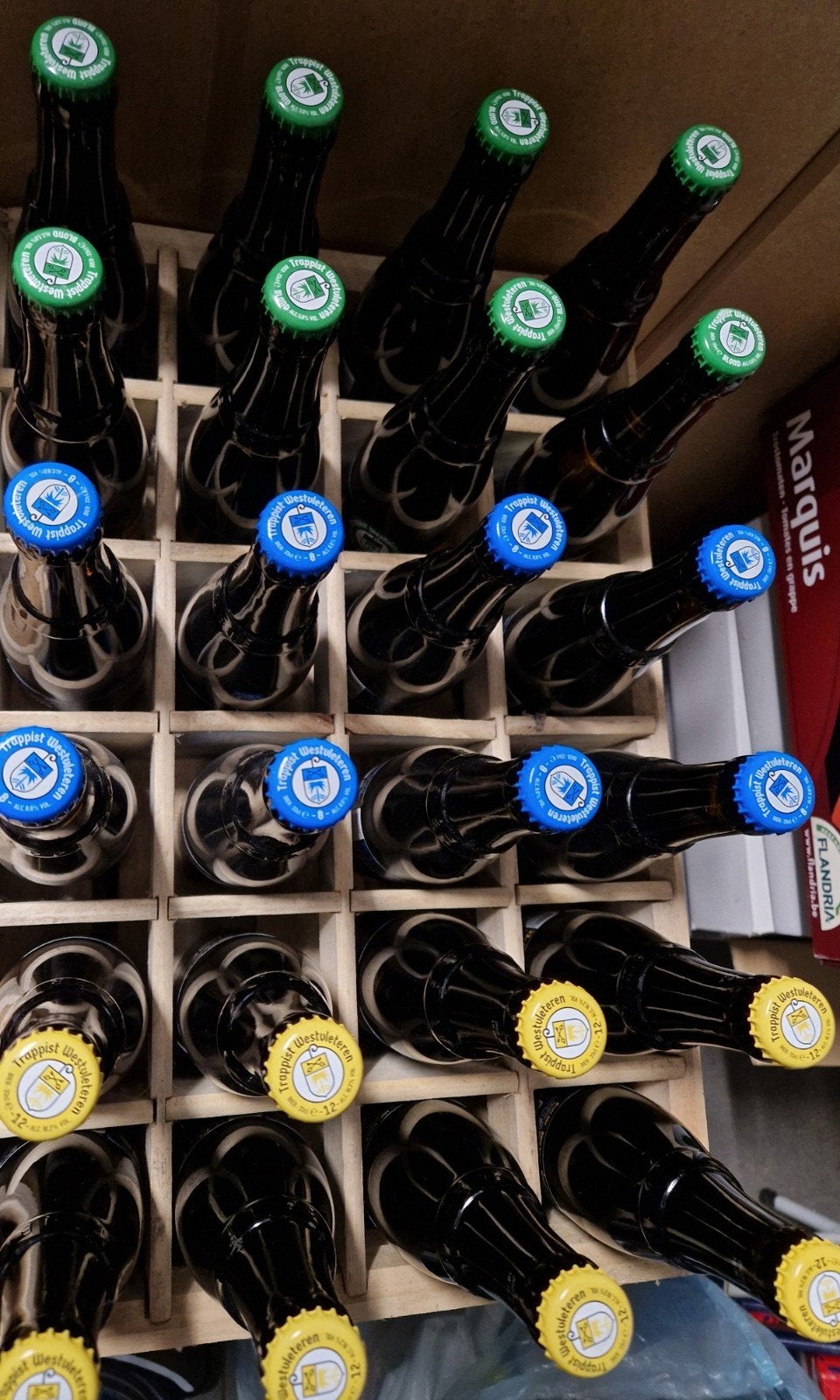 westvleteren degustatiebox, Verzamelen, Ophalen, Nieuw, Flesje(s), Overige merken