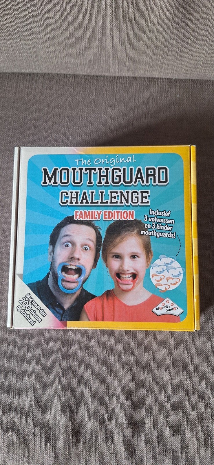 mouthguard challenge, Ophalen