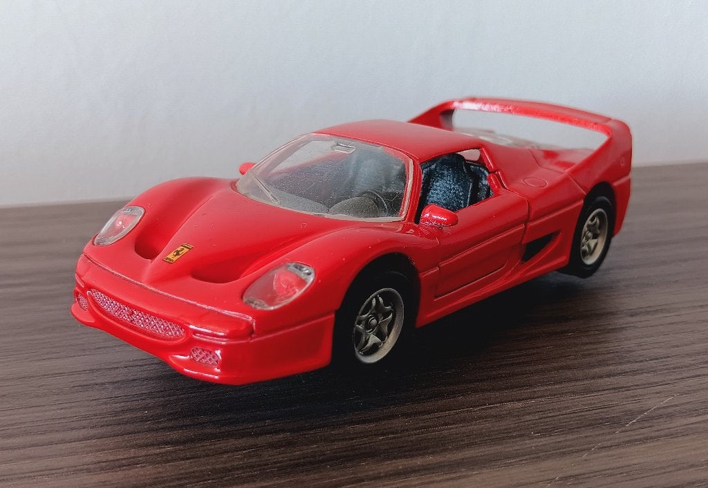 Maisto 1:39 Ferrari F50 Shell Collection, Hobby en Vrije tijd, Ophalen of Verzenden, Zo goed als nieuw, Auto