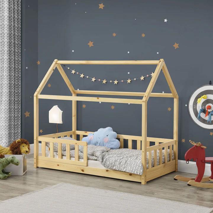 Lit montessori complet, Enfants & Bébés, Matelas, 70 à 85 cm, Comme neuf, Enlèvement